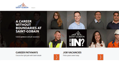 Desktop Screenshot of careers.saint-gobain.co.uk