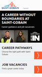 Mobile Screenshot of careers.saint-gobain.co.uk